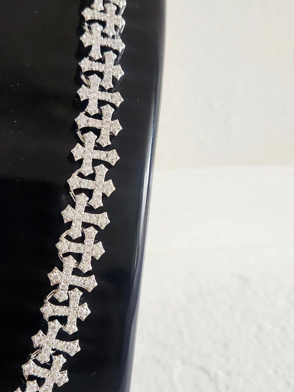 Silver Cross link chain/necklace